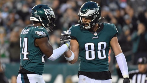Philadelphia Eagles tight end Dallas Goedert